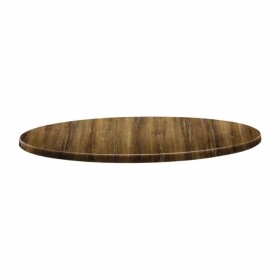 TOPALIT - Plateau de table rond Classic Line 80cm atacama cherry