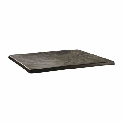 TOPALIT - Plateau de table rectangulaire Classic Line 120x80cm timber