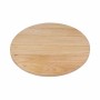BOLERO - Plateau de table rond pré-percé coloris bois naturel 600mm