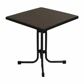 GASTRONOBLE - Table de patio pliante Limburg Pizarra 70 x 70 cm