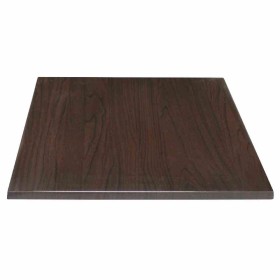 BOLERO - Plateau de table carré marron foncé 700mm