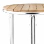 BOLERO - Table ronde en frêne et aluminium 600mm