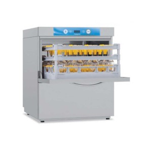 ELETTROBAR - Lave-verres/vaisselle commutable en 230 V - NIAGARA - Panier 500 x 500 mm