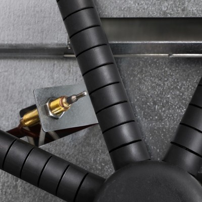 Crêpière gaz châssis rond - allumage manuel - robinet avec sécurité  Option Garantie 1 an pièces Diamètre (mm) 400 mm
