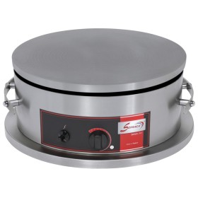 SOFRACA - Crêpière gaz ronde professionnelle à usage intensif - Diamètre 40 cm