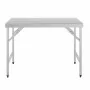 VOGUE - Table pliante inox 1200mm