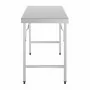 VOGUE - Table pliante inox 1200mm