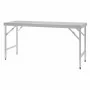 VOGUE - Grande table pliante inox 1800mm