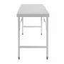 VOGUE - Grande table pliante inox 1800mm