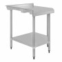 VOGUE - Table d'angle inox 600mm