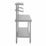 VOGUE - Grande table de préparation inox 1800mm