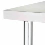 VOGUE - Table en acier inoxydable sans rebord 900 x 700mm