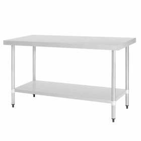 VOGUE - Table en acier inoxydable sans rebord 1500 x 700mm