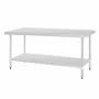 VOGUE - Table en acier inoxydable sans rebord 1800 x 700mm