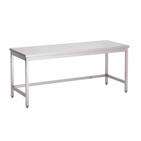 GASTRO M - Table inox sans étagère basse 1200 x 700 x 850mm