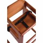 BOLERO - Chaise haute en bois finition bois foncé