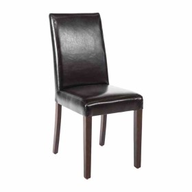 BOLERO - Chaises en simili cuir noir