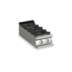 BARON - Plaque de cuisson - Top 2 feux vifs gaz - Gamme QUEEN 700