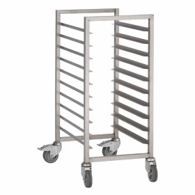 GASTRO M - Chariot à glissières inox 600x400mm 10 niveaux