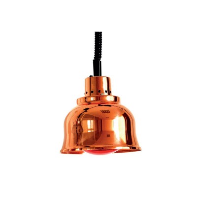 SOFRACA - Lampe chauffante suspendue infra-rouge cuivrée rouge