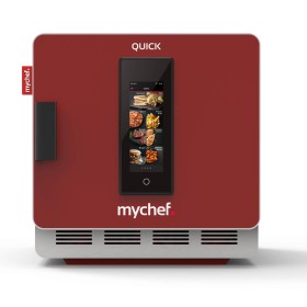 MYCHEF - Four à cuisson accélérée QUICK 1T rouge