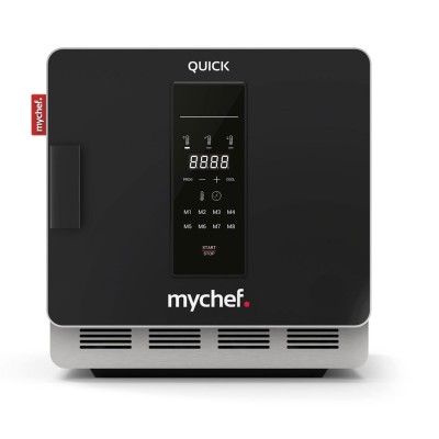 MYCHEF - Four à cuisson accélérée QUICK 1 noir