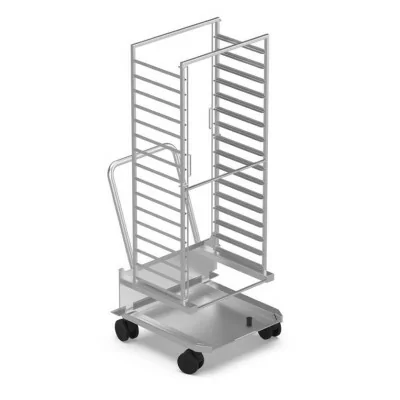 MYCHEF - Chariot pour plateaux 600x400 16 emplacements 