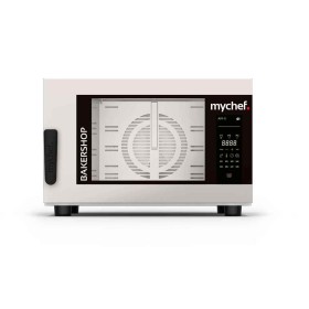 MYCHEF - Four à convection BAKERSHOP AIR-S 4 niveaux 600 x 400 ferrage à droite