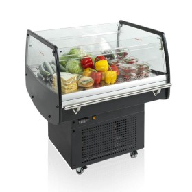 TEFCOLD - Gondole libre-service noire 105 L Largeur de 900 mm