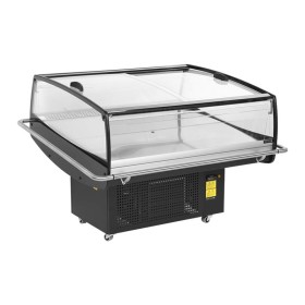 TEFCOLD - Gondole libre-service noire 105 L Plateau inclinable