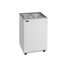 TEFCOLD - Congélateur de crème glacée 91 L avec couvercle coulissant vitré