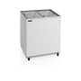 TEFCOLD - Congélateur de crème glacée 165 L avec couvercle coulissant vitré