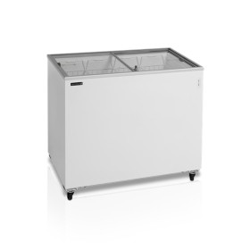 TEFCOLD - Congélateur de crème glacée 255 L avec couvercle coulissant vitré