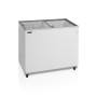 TEFCOLD - Congélateur de crème glacée 255 L avec couvercle coulissant vitré