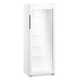 LIEBHERR - Armoire froide positive époxy blanc avec porte vitrée - 347 L