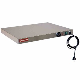 DIAMOND - Top chauffant en inox largeur 920 mm