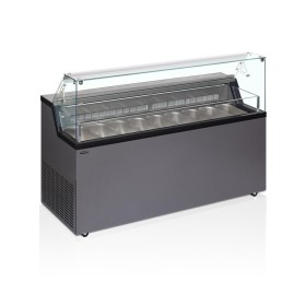 TEFCOLD - Vitrine à glace capacité 9 bacs Napoli 5 L
