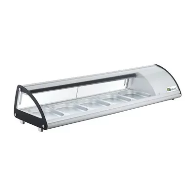 AFI - Vitrine réfrigérée à sushis capacité 5 GN 1/2 H. 330 mm