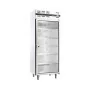 AFI - Armoire froide positive ventilée GN 2/1 476 L 1 porte vitrée blanche