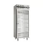 AFI - Armoire froide positive ventilée GN 2/1 476 L 1 porte vitrée inox