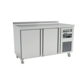 AFI - Table réfrigérée tropicalisée 2 portes avec dosseret, 234 L, capacité 325x430 mm