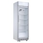 POLAR - Armoire réfrigérée 1 porte vitrée 346 L caisson lumineux 
