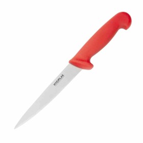 HYGIPLAS - Couteau à filet rouge 150 mm