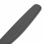 HYGIPLAS - Couteau à tomates denté noir 100 mm