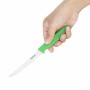 HYGIPLAS - Couteau à tomates denté vert 100 mm