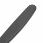 HYGIPLAS - Couteau d'office lame droite noir 75 mm