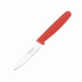 HYGIPLAS - Couteau d office rouge 7,5 cm