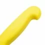 HYGIPLAS - Couteau de cuisinier jaune 255 mm