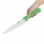 HYGIPLAS - Couteau de cuisinier vert 215 mm