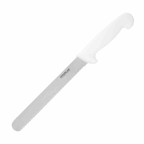 HYGIPLAS - Couteau à pain blanc 205 mm